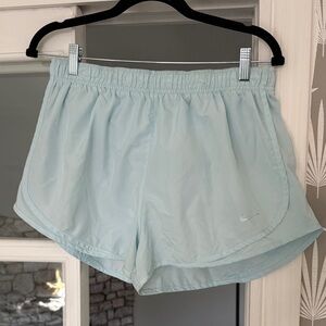 Nike Women's Sky Blue Athletic Shorts